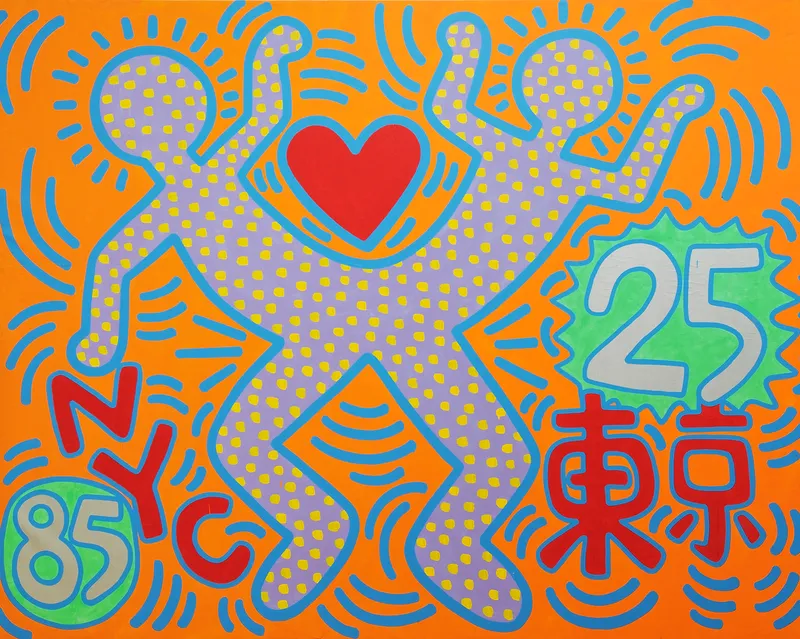A World in Motion, Keith Haring