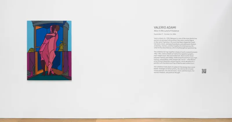 VALERIO ADAMI: Alice in the Land of Violence, Valerio Adami