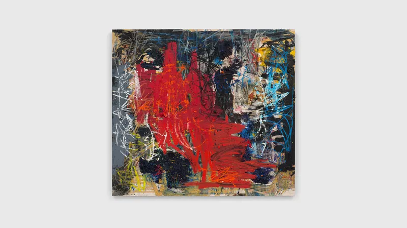 Unfinished thinking: Paintings and Social Maps, Oscar Murillo