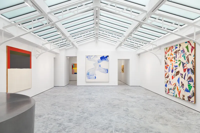 Hommage à Jean Fournier, Claude Viallat, James Bishop, Jean Degottex, Jean-Paul Riopelle, Joan Mitchell, Judit Reigl, Sam Francis, Shirley Jaffe, Simon Hantaï, Stéphane Bordarier