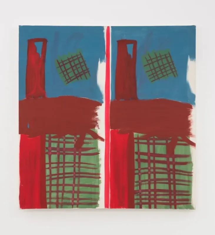 Painting & Caption, Bernard Piffaretti