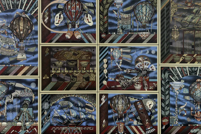Lari Pittman: The Remedy of Analog Space and Time, Lari Pittman