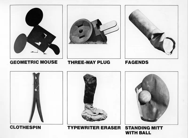 Six Themes, Claes Oldenburg