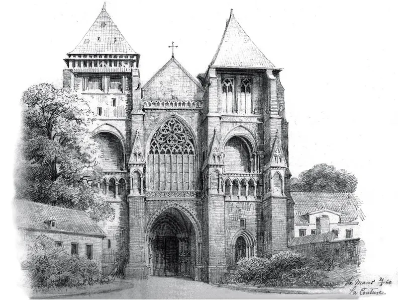 L’hexagone – eine historische Reise durch Frankreich. Zeichnungen von Heino Schmieden (1835–1913), Heino Schmieden
